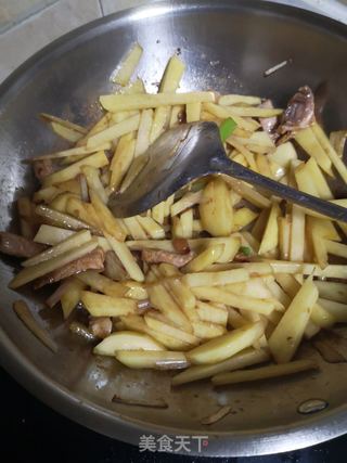 土豆打卤面的做法步骤:14