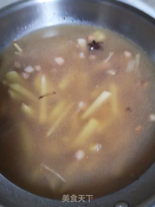 土豆打卤面的做法步骤:15