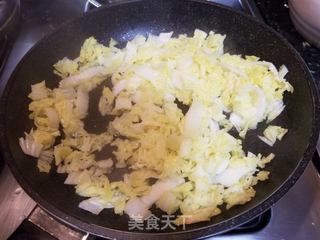 大白菜香肠炒面的做法步骤:4