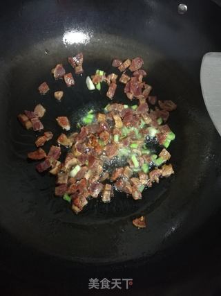 简易版八宝炒饭的做法步骤:6