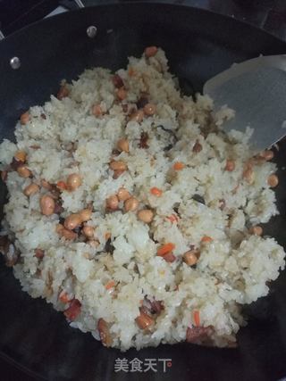 简易版八宝炒饭的做法步骤:12