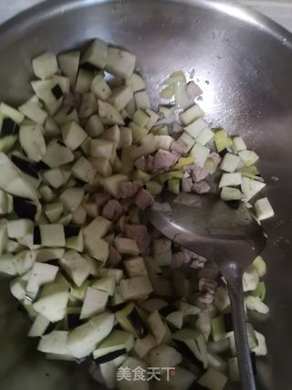 茄子打卤面的做法步骤:7