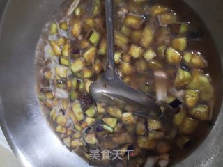 茄子打卤面的做法步骤:10