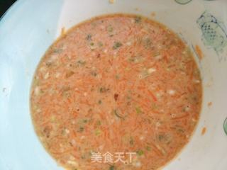 胡萝卜鸡蛋饼的做法步骤:4