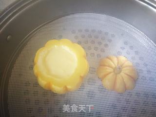 太阳果蒸蛋羮的做法步骤:8