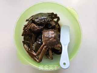清蒸大闸蟹的做法步骤:3