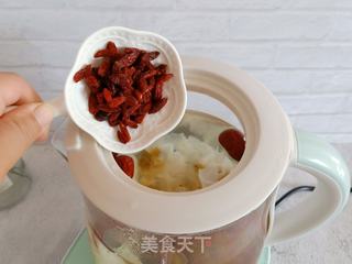桃胶皂角米雪燕羹的做法步骤:7