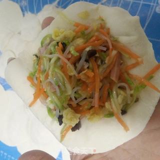 鸡蛋角瓜素蒸饺的做法步骤:10