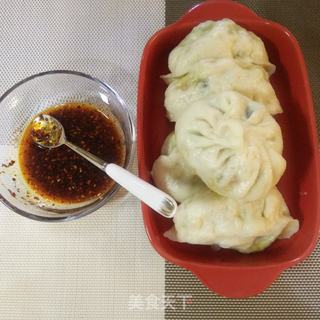 鸡蛋角瓜素蒸饺的做法步骤:15