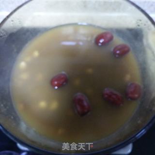 绿豆杂粮粥的做法步骤：2