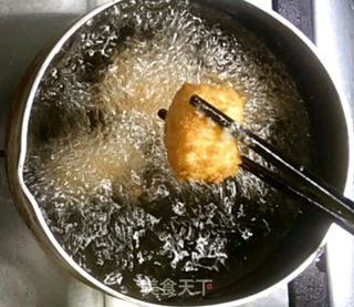 炸鲜奶的做法步骤:9