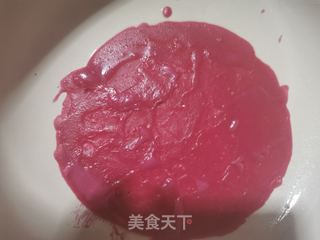 火龙果班戟(不加淡奶油)的做法步骤:6