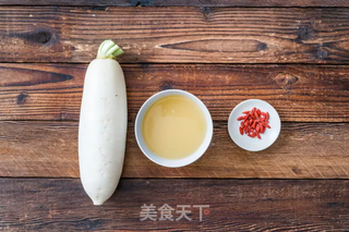 鸡汁萝卜的做法步骤：1