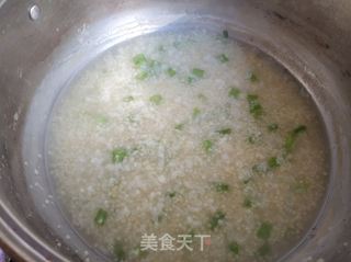 香芹二米粥的做法步骤:6