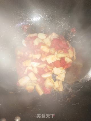 番茄白玉羹的做法步骤:7