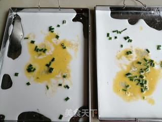 鸡蛋肠粉的做法步骤:5