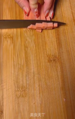 火腿早餐饼的做法步骤:3