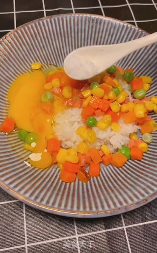 火腿早餐饼的做法步骤:7
