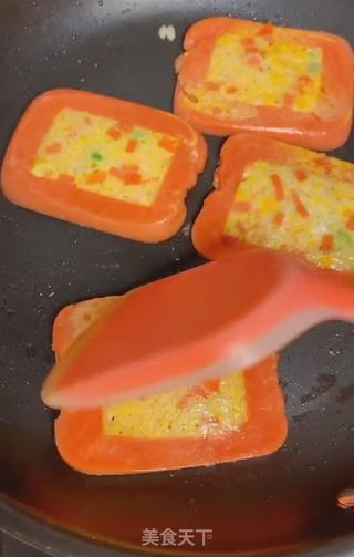 火腿早餐饼的做法步骤:10