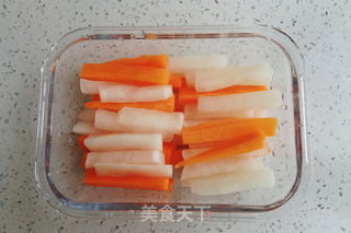 酸辣萝卜条的做法步骤:8