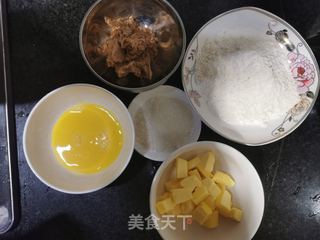 花生酱曲奇饼干（酥到掉渣渣）的做法步骤：1