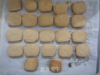 花生酱曲奇饼干（酥到掉渣渣）的做法步骤：9