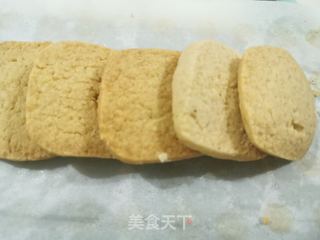 花生酱曲奇饼干(酥到掉渣渣)的做法步骤:10
