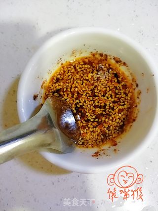 菠菜拌千张的做法步骤:9