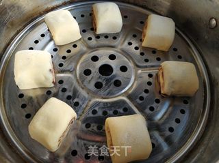 红薯豆沙卷的做法步骤:13