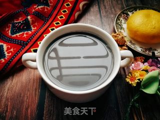 山药花生黑芝麻米浆的做法步骤:13
