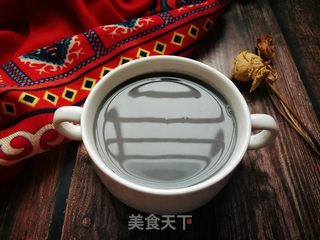 山药花生黑芝麻米浆的做法步骤:11