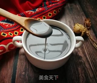 山药花生黑芝麻米浆的做法步骤:12