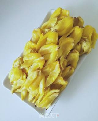 烤菠萝蜜干的做法步骤:6