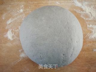 黑芝麻花生米浆馒头的做法步骤:9