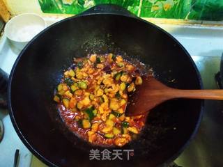 酱烧鸡丁的做法步骤:16