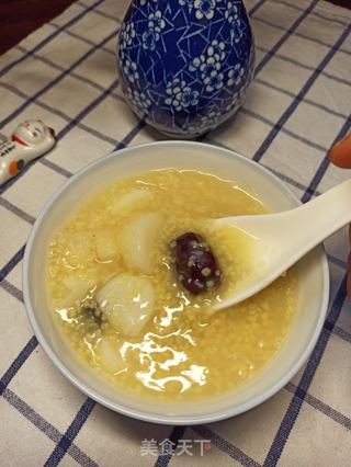 红枣山药小米粥的做法步骤:8