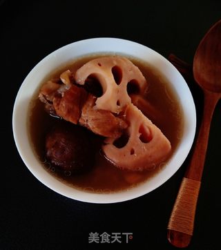 莲藕龙骨汤的做法步骤:6