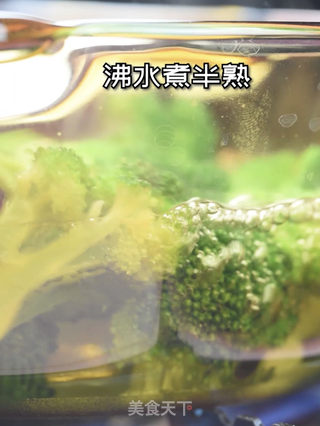减肥餐 | 西蓝花豆腐蛋羹的做法步骤:3