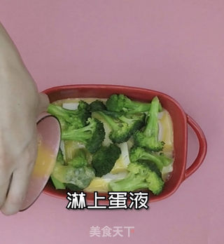 减肥餐 | 西蓝花豆腐蛋羹的做法步骤:6