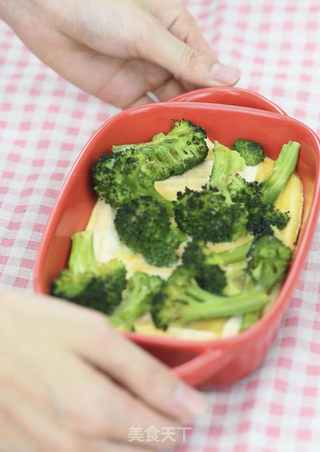 减肥餐 | 西蓝花豆腐蛋羹的做法步骤:7