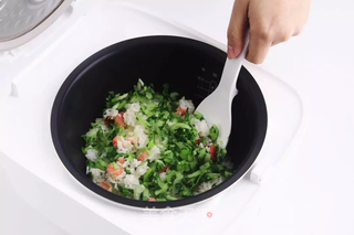 简单好吃的菜焖饭的做法步骤:4