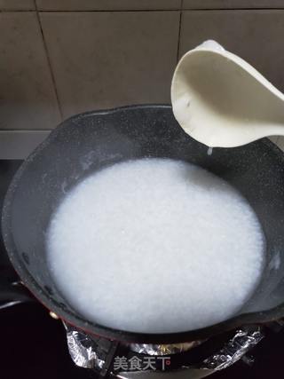 虾仁青菜粥的做法步骤:4