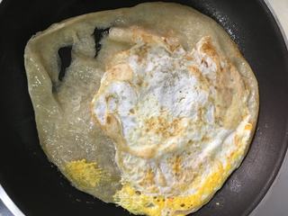 鸡蛋手抓饼的做法步骤：4