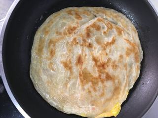 鸡蛋手抓饼的做法步骤：5