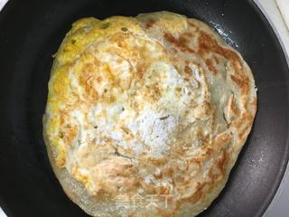 鸡蛋手抓饼的做法步骤：6