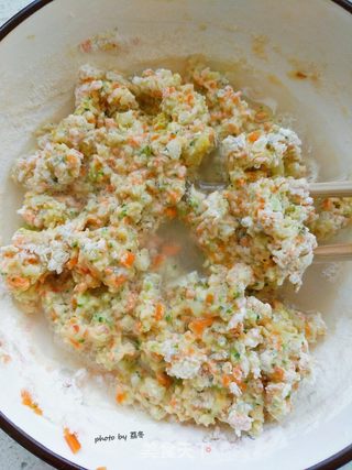 西兰花胡萝卜鸡蛋早餐饼的做法步骤:10
