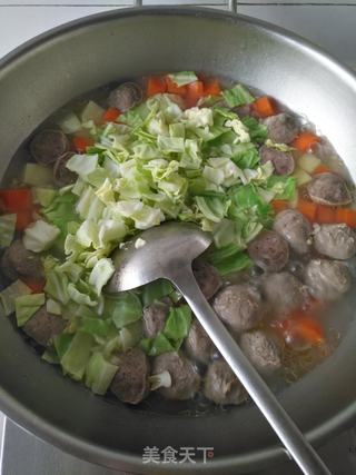肉丸胡辣汤的做法步骤:5