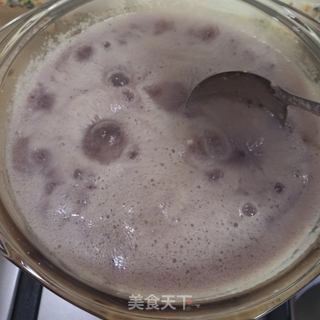 黑糯米渣子粥的做法步骤:5