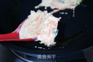 土豆丝鸡蛋饼的做法步骤:5
