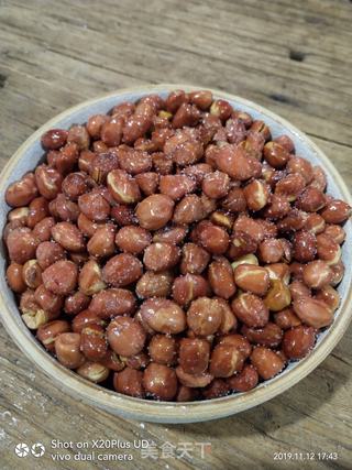 炒花生米的做法步骤:6